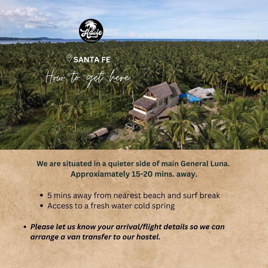 Haole Surf Hostel General Luna  Exterior photo